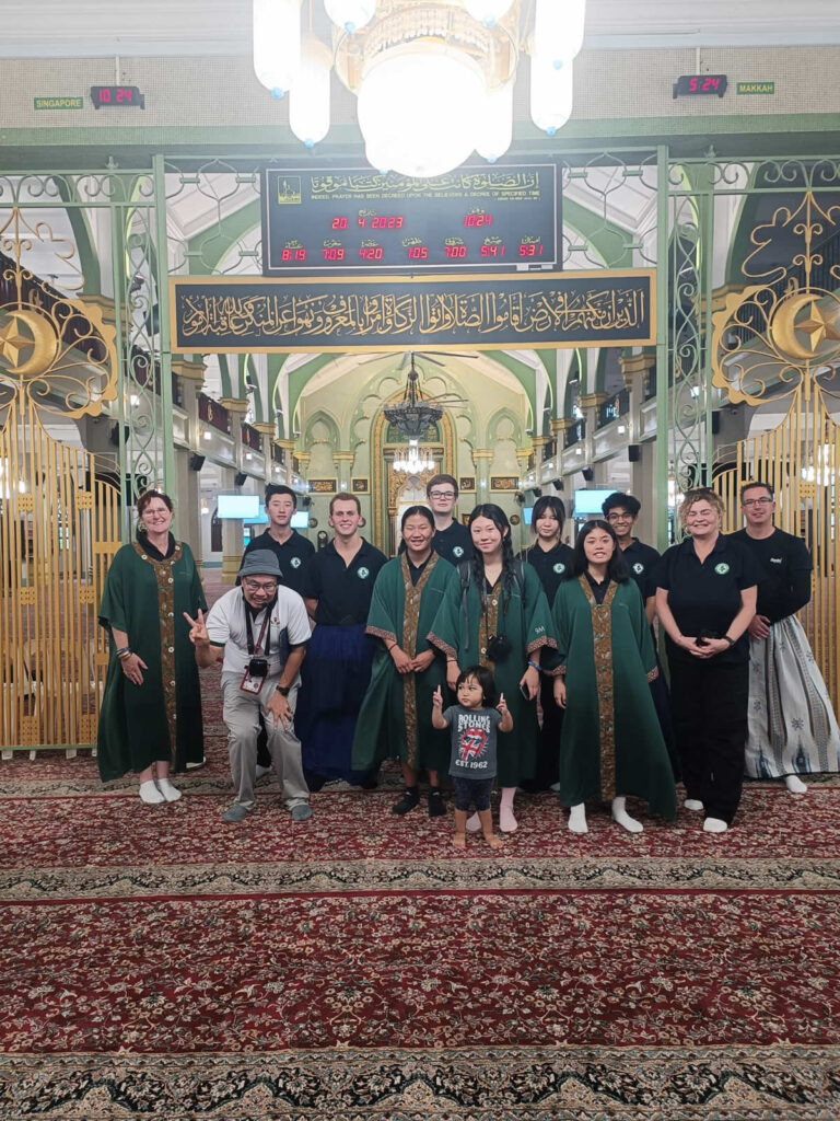 Simpson Prize 2023, Singapore study tour - mosque