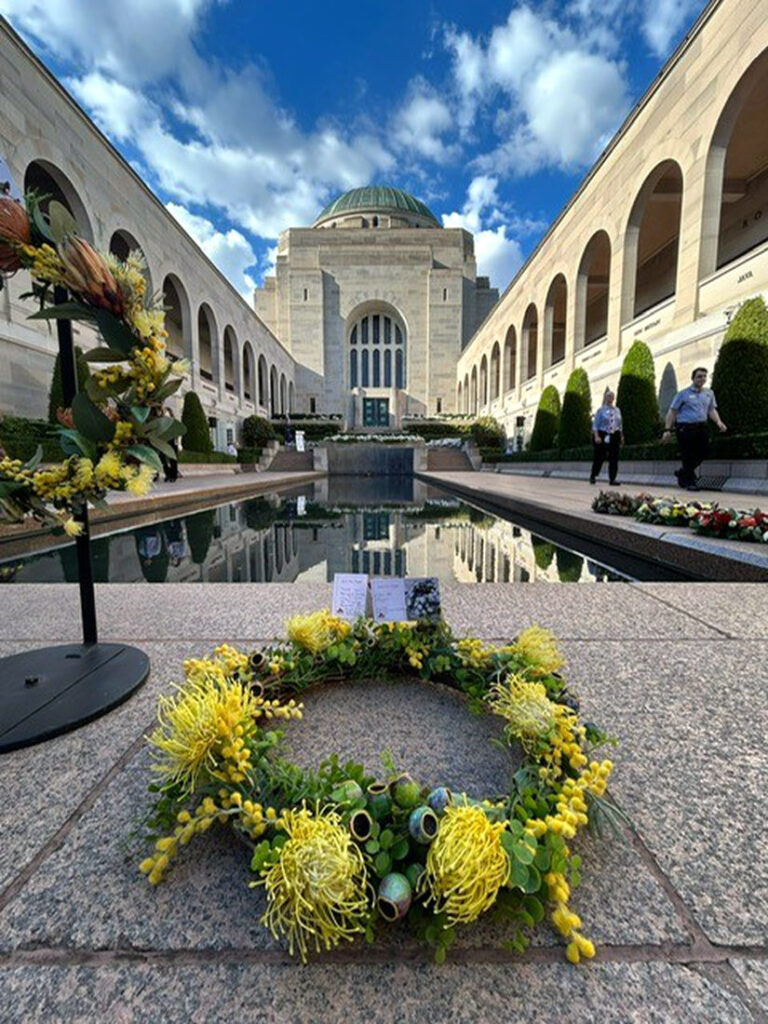 Simpson Prize 2026 - Wreath laid at AWM