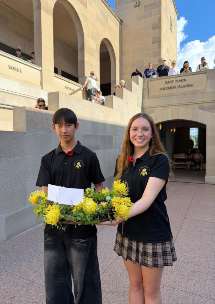 Simpson Prize 2026 - Sam and Alexandra at AWM